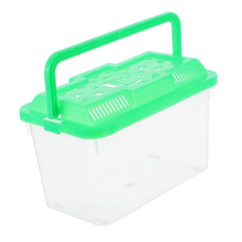 GALPADA Tragbarer Klarer Aquarium-Carrier aus Robustem Abs Kunststoff Transparenter Mini Terrarium-behälter für Wasserschildkröten und Kleine Haustiere Praktischer Transportbehälter mit GALPADA Tragbarer Klarer Aquarium-Carrier aus Robustem Abs Kunststoff Transparenter Mini Terrarium-behälter für Wasserschildkröten und Kleine Haustiere Praktischer Transportbehälter mit von GALPADA