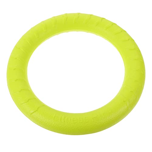 GALPADA Trainingsring für Hunde Kauen Welpenzahnen Dauerhaft groß Interactive Dog Toys Dog chew Toy Kauringe für Welpen zum Zahnen für Welpen Eva Light Green von GALPADA