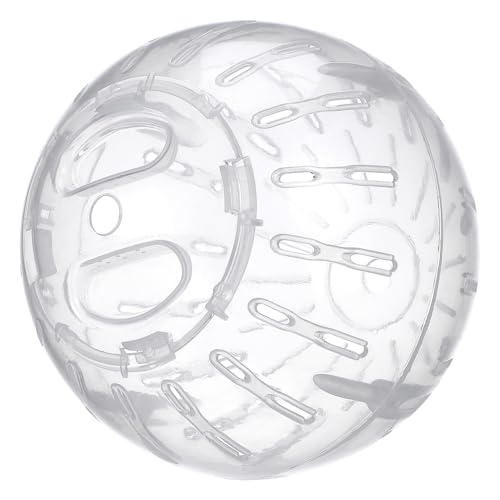 GALPADA Transparenter Hamster Gymnastikball Abnehmbares Design Sicheres für Zwerghamster und Kleintiere für Drinnen Leicht zu Reinigen und Tragbar von GALPADA