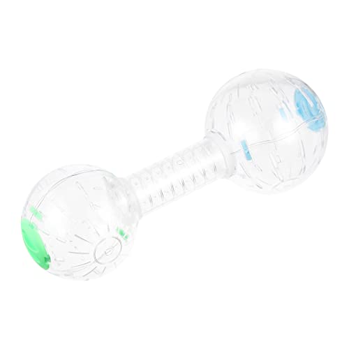 GALPADA Hamster Spielzeug Laufball Transparente Übungsball Für Kleintiere Leise Und Für Hamster Rennmäuse Und Kleine Igel Fördert Und Spielspaß von GALPADA