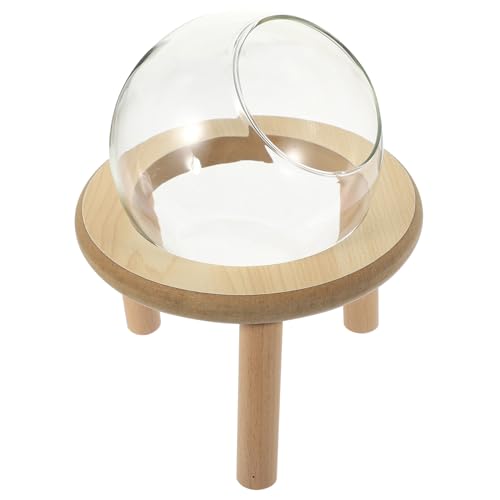 GALPADA Transparenter Hamster badecontainer Haustier badewanne für Kleintiere Hygienisches Badzubehör Leicht zu Reinigen für Hamster und Zwergkaninchen von GALPADA