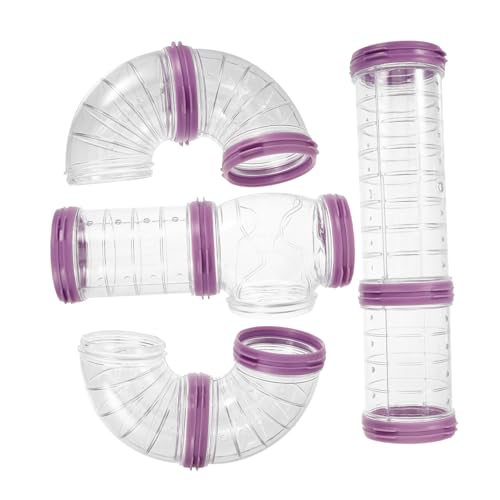 GALPADA Transparentes Hamster Röhren Robustes DIY Tunnel Zubehör für Kleintiere Erweiterbar und Kratzfest Leichte Anbringung am Käfig für Hamster Meerschweinchen Eichhörnchen und Igel GALPADA Transparentes Hamster Röhren Robustes DIY Tunnel Zubehör für Kleintiere Erweiterbar und Kratzfest Leichte Anbringung am Käfig für Hamster Meerschweinchen Eichhörnchen und Igel von GALPADA