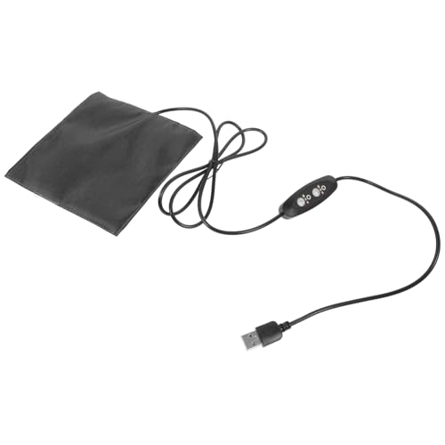GALPADA USB Heizmatte für Kleintiere mit Temperaturregelung Flexibles Tragbares Heizpad aus Weichem Kohlefaser Material Sicher für Hamster Kaninchen Vögel und Nager Leichter Langlebiger von GALPADA