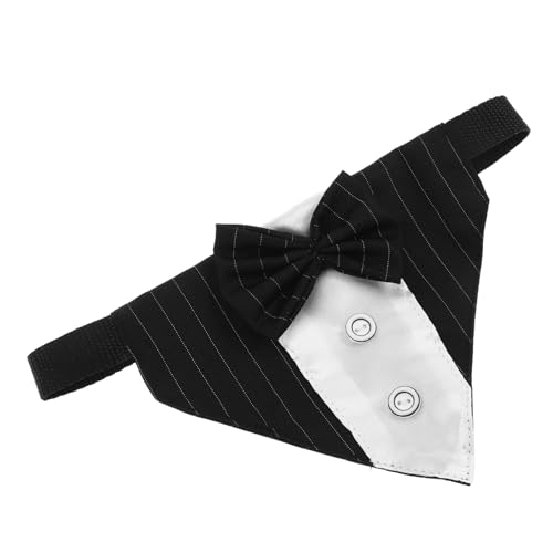 GALPADA Hundehalstuch Mit Halsband Für Jungen Kariertes Bandana-Design Für Kleine Bis Mittelgroße Hunde Täglicher Gebrauch Und Besondere Anlässe Maschinenwaschbar von GALPADA