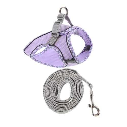 GALPADA Verstellbares Hundegeschirr Set XXS für Kleine Hunde und Katzen Leichtes Komfortables Brustgeschirr mit Sicherheits Fangfunktion und Leine für und Outdoor Aktivitäten GALPADA Verstellbares Hundegeschirr Set XXS für Kleine Hunde und Katzen Leichtes Komfortables Brustgeschirr mit Sicherheits Fangfunktion und Leine für und Outdoor Aktivitäten von GALPADA