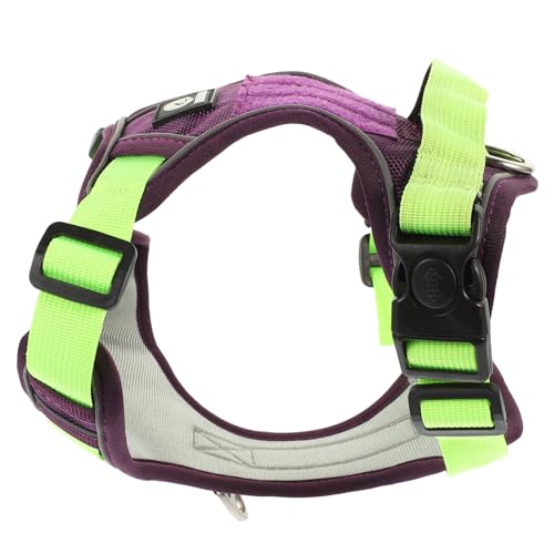 GALPADA Verstellbares Hundegeschirr für Große Hunde Multifunktionales Haustiergeschirr Reflektierendes und Atmungsaktives Design für und Training S von GALPADA