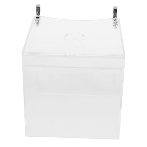 GALPADA Vogelbad Vogeldusche Papageienbadewanne Badezubehör Vogelkäfigbad Vogelbäder Vogelwanne Kleines Vogelbad Becken Haustier Modernes Vogelbad Für Käfig Vogelwasserschale Acryl von GALPADA