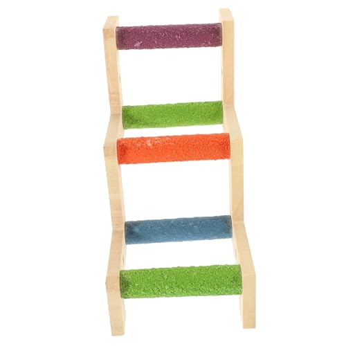 GALPADA Vogelspielzeug Holzleiter Z Form für Wellensittiche Nymphensittiche Papageien Kleintiere Natürliche Kletterleiter zum Schnabel und Krallenschärfen Sichere Indoor Vogelkäfig GALPADA Vogelspielzeug Holzleiter Z Form für Wellensittiche Nymphensittiche Papageien Kleintiere Natürliche Kletterleiter zum Schnabel und Krallenschärfen Sichere Indoor Vogelkäfig von GALPADA