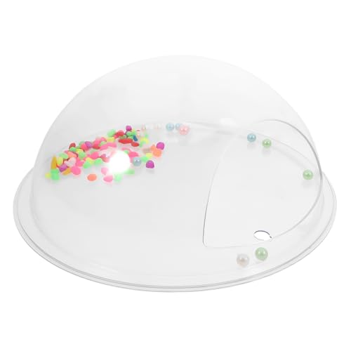 GALPADA Wandmontiertes Acryl Aquarium Durchmesser Transparent Fischglas Hängendes Fischbecken Dekorativ Für Wohnzimmer Goldfische Betta Pflanzen Geeignet von GALPADA