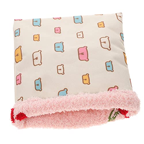 GALPADA Warmer Haustier Schlafsack für Kaninchen Hamster und Kleine Tiere Leichtes und Tragbares Design Zufällige Farbe als Gemütliches Nest und Wickeldecke von GALPADA