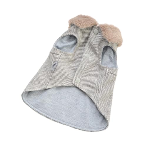 GALPADA Warmer Hundemantel Atmungsaktiv und Leicht Weiche Winterbekleidung für Kleine Hunde bis Komfortabel und Modisch Schützt vor Kälte und Haarverlust Beim Spazierengehen von GALPADA