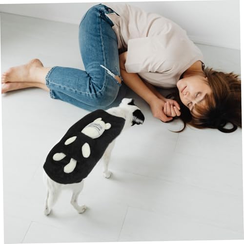 GALPADA Warmer Hundepullover aus Baumwolle Verdickter Wintermantel für Kleine Hunde Bequemes Haustier Outfit für Kalte Tage Anliegend und Langlebig Modisch und Niedlich von GALPADA
