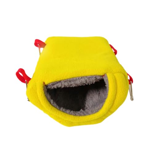 GALPADA Warmer Papageien Schlafsack Hängematte aus Strapazierfähigem Material Kuscheliges Vogel-Nest für Winter Kuscheliges Plüschhaus für Papageien und Kleine Ziervögel von GALPADA