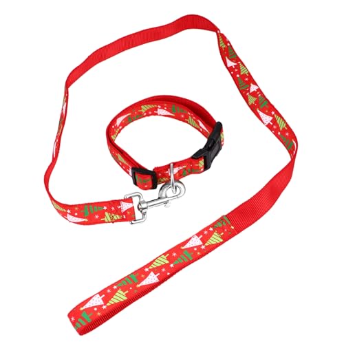 GALPADA Weihnachts Haustierleine Für Hundehalsband Große Hundeleine Name Hunde Weihnachtshalsband Fellpflege Kleines Hundehalsband Halsbandschnalle Anhänger Weihnachts von GALPADA