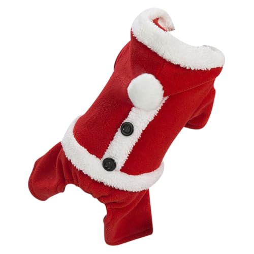 GALPADA Weihnachtshund-hundehose Wintermantel Winddicht Warm Leicht Langlebig für Kleine Hunde Bequem Modisch Einfach an Auszuziehen für Kalte Tage und Festliche Fotosession GALPADA Weihnachtshund-hundehose Wintermantel Winddicht Warm Leicht Langlebig für Kleine Hunde Bequem Modisch Einfach an Auszuziehen für Kalte Tage und Festliche Fotosession von GALPADA