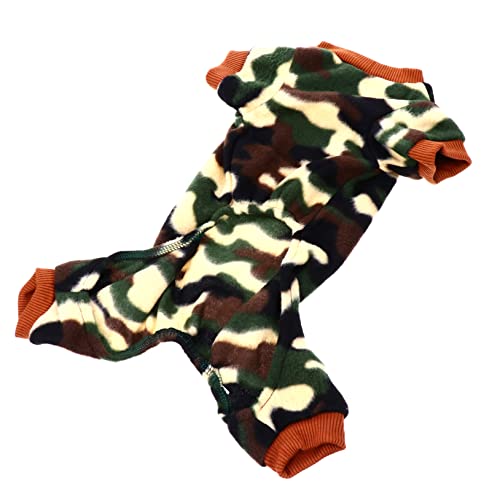 GALPADA Plüschpyjamas für Hunde 4-Bein Hundewelpen Overall Winter Warm Plüsch Kostüm für Haustiere GALPADA Plüschpyjamas für Hunde 4-Bein Hundewelpen Overall Winter Warm Plüsch Kostüm für Haustiere von GALPADA