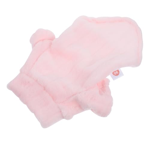GALPADA Wintermantel für Katzen und Hunde Xs Weicher Warmer Sphynx Katzenpullover aus Atmungsaktivem Material Pflegeleicht Leuchtend Rosa für Alltag und Party Haustierbekleidung von GALPADA