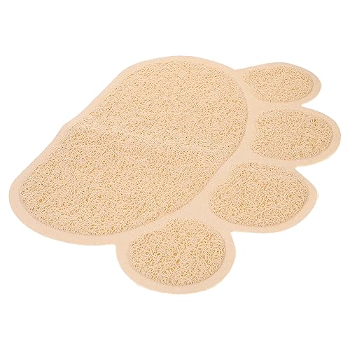 GALPADA Wurfmatte Paw Form Matte rutschfest zu Reinigen für Futter und Wassernäpfe Haustiermatte für Katzen und Niedliches Design Rosa GALPADA Wurfmatte Paw Form Matte rutschfest zu Reinigen für Futter und Wassernäpfe Haustiermatte für Katzen und Niedliches Design Rosa von GALPADA
