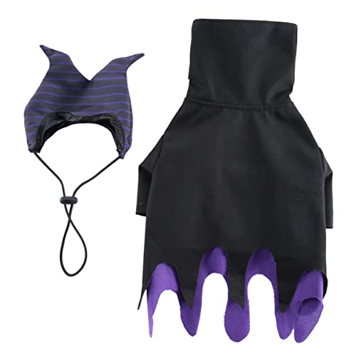 GANAZONO Einzigartiges Hunde-Halloween-Outfit Hexen-haustierkostüme Sdz148 Stilvolle Und Bequeme Haustierkleidung von GANAZONO