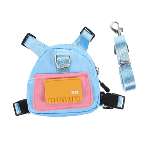 GANAZONO 1 Satz Hundeharness Rucksack für Haustiere Tragetasche mit Fächer für Kotbeutel und Zubehör Blau S Bequemes Tragen für Kleine Hunde und Praktische Verwendung Beim Spaziergang GANAZONO 1 Satz Hundeharness Rucksack für Haustiere Tragetasche mit Fächer für Kotbeutel und Zubehör Blau S Bequemes Tragen für Kleine Hunde und Praktische Verwendung Beim Spaziergang von GANAZONO