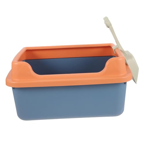 GANAZONO 1 Satz Katzentoilette kätzchentoilette klumpende Katzenstreu Post Verklumpung der Streu Katzenhütte katzentoillette litterbox Kätzchen saubere Toilette Katze Bettpfanne Plastik GANAZONO 1 Satz Katzentoilette kätzchentoilette klumpende Katzenstreu Post Verklumpung der Streu Katzenhütte katzentoillette litterbox Kätzchen saubere Toilette Katze Bettpfanne Plastik von GANAZONO