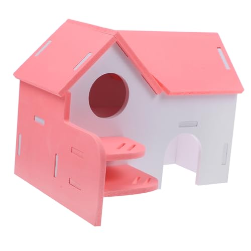 GANAZONO 1 Satz Meerschweinchenheim Hängematten Hasenträger Käfigreiniger für Meerschweinchen Hasenkäfig nagerhaus kleintierhaus zartes Rattenversteck meerschweinchen versteck PVC von GANAZONO