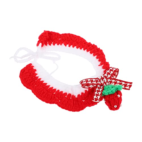 GANAZONO 1 Stück Gestricktes Katzenhalsband Für Kätzchen Haustierschal Farbiges Katzenhalsband Mit Glöckchen Mit Gravur Individuelles Halsband Fliege Hemd GANAZONO 1 Stück Gestricktes Katzenhalsband Für Kätzchen Haustierschal Farbiges Katzenhalsband Mit Glöckchen Mit Gravur Individuelles Halsband Fliege Hemd von GANAZONO