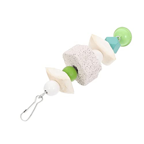 GANAZONO 1 Stück Hängendes Papageien Kauspielzeug aus Vulkanstein Sicheres Biss für Vögel für Käfige Geeignet für Arten von Papageien und Vögeln GANAZONO 1 Stück Hängendes Papageien Kauspielzeug aus Vulkanstein Sicheres Biss für Vögel für Käfige Geeignet für Arten von Papageien und Vögeln von GANAZONO