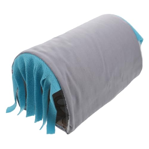 GANAZONO 1 Stück Hamster Versteck Tunnel aus Kreatives für Kleintiere Vielseitig Einsetzbar als Nest Versteck und Spielplatz für Hamster Meerschweinchen und Kaninchen Blau GANAZONO 1 Stück Hamster Versteck Tunnel aus Kreatives für Kleintiere Vielseitig Einsetzbar als Nest Versteck und Spielplatz für Hamster Meerschweinchen und Kaninchen Blau von GANAZONO