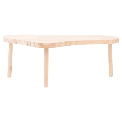 GANAZONO Hamster Holzplattform Spielzeug Stützplattform Für Hamsterkäfig 12cm Hoch Für Meerschweinchen Und Chinchillas Fördert Bewegung Und Spielspaß von GANAZONO