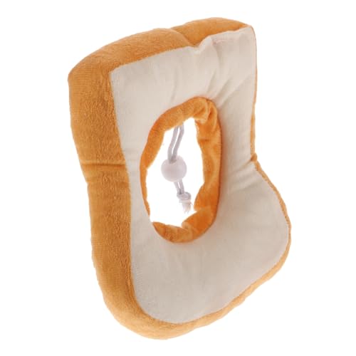 GANAZONO 1 Stück Kreatives Katzenhalsband im Toast Design Verstellbarer Schutzkragen für Katzen und Kleine Welpen Verhindert das Lecken von Wunden für Erholung Vielseitig Einsetzbar als GANAZONO 1 Stück Kreatives Katzenhalsband im Toast Design Verstellbarer Schutzkragen für Katzen und Kleine Welpen Verhindert das Lecken von Wunden für Erholung Vielseitig Einsetzbar als von GANAZONO