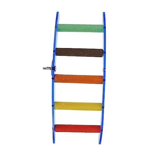 GANAZONO 1 Stück Papageien Kletterleiter Bunte Rampe für Vögel Ständer für Papageien Fördert Balance und Koordination für Käfige und Zuhause GANAZONO 1 Stück Papageien Kletterleiter Bunte Rampe für Vögel Ständer für Papageien Fördert Balance und Koordination für Käfige und Zuhause von GANAZONO