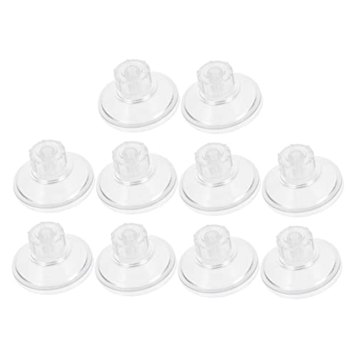 GANAZONO 10Stücke Teiliges Saugnapf mit Gewinde für Aquarien Starke Transparente Saugknöpfe zur Sicheren Befestigung und Glatten Oberflächen zu Installieren GANAZONO 10Stücke Teiliges Saugnapf mit Gewinde für Aquarien Starke Transparente Saugknöpfe zur Sicheren Befestigung und Glatten Oberflächen zu Installieren von GANAZONO