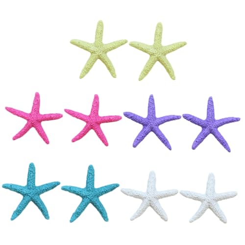 GANAZONO Realistische Harz Seestern Figur 10 Stück Tier Dekorationen Für Aquarium GANAZONO Realistische Harz Seestern Figur 10 Stück Tier Dekorationen Für Aquarium von GANAZONO