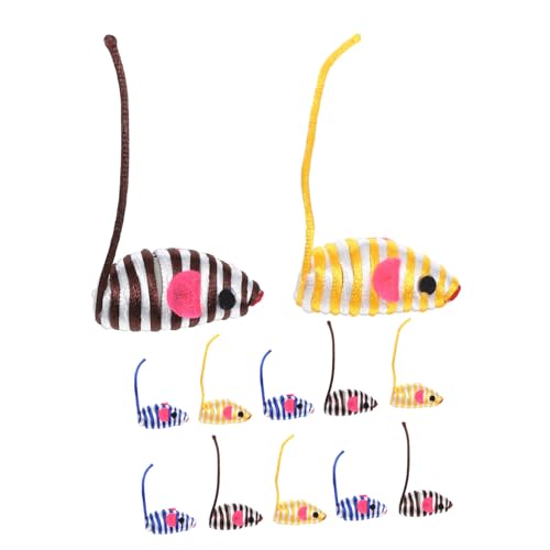 GANAZONO 12stücke Elastische Seil-mäuse Spielzeug Für Katzen Interaktives Katzenspielzeug Zufälligen Farben Zur Beschäftigung Und Vermeidung Von Kratzschäden GANAZONO 12stücke Elastische Seil-mäuse Spielzeug Für Katzen Interaktives Katzenspielzeug Zufälligen Farben Zur Beschäftigung Und Vermeidung Von Kratzschäden von GANAZONO