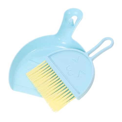 GANAZONO 1Satz Reinigungsbesen Set für Hamsterkäfige Staubpan und Bürste Stilvollem für Einfache von Nagerkäfigen und Katzentoiletten Zubehör von GANAZONO
