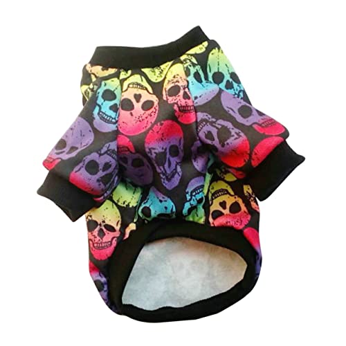 GANAZONO 1pc Halloween Haustier Mantel Schädel Design Hund Pullover -neutral Haustier Party Kleidung Pet Supplies GANAZONO 1pc Halloween Haustier Mantel Schädel Design Hund Pullover -neutral Haustier Party Kleidung Pet Supplies von GANAZONO