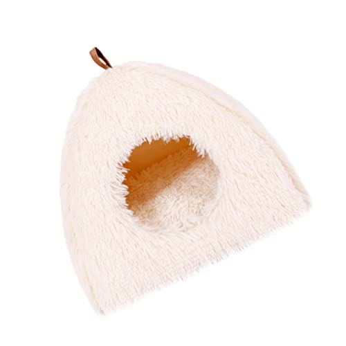 GANAZONO 1Stk Katzennest pet Bed petbett Haustierunterkunft kratzpappen für Katzen cat Toy Wurf Plüsch Nisthöhle für Haustiere Katzenspielzeug Zwinger Haustierkissen Katzen-Hunde-Nest Weiß GANAZONO 1Stk Katzennest pet Bed petbett Haustierunterkunft kratzpappen für Katzen cat Toy Wurf Plüsch Nisthöhle für Haustiere Katzenspielzeug Zwinger Haustierkissen Katzen-Hunde-Nest Weiß von GANAZONO