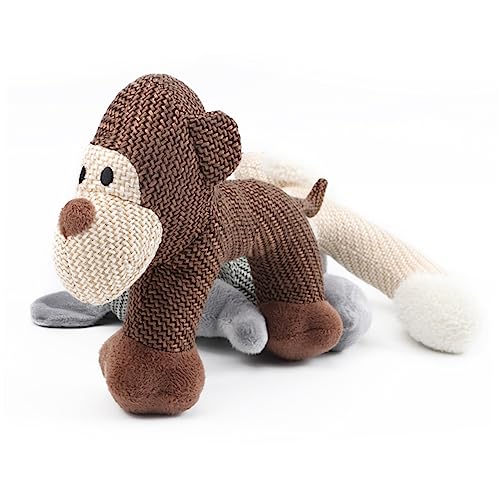 GANAZONO Hundespielzeug Für Welpen 1 Stück Robustes Kauspielzeug Für Hunde Plüsch-hundespielzeug Mit Quietschern Zum Kauen Zahnen Und Gegen Langeweile GANAZONO Hundespielzeug Für Welpen 1 Stück Robustes Kauspielzeug Für Hunde Plüsch-hundespielzeug Mit Quietschern Zum Kauen Zahnen Und Gegen Langeweile von GANAZONO