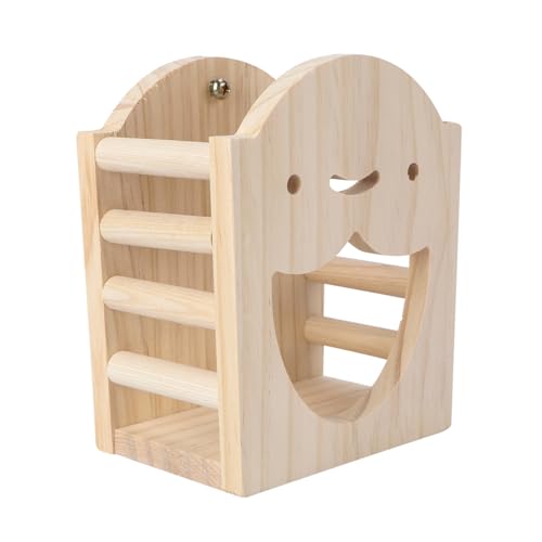 GANAZONO 1Stück Holz Futterspender Praktischer Grasständer für Kleine Haustiere für Chinchillas und Meerschweinchen Platzsparend und Hygienisch GANAZONO 1Stück Holz Futterspender Praktischer Grasständer für Kleine Haustiere für Chinchillas und Meerschweinchen Platzsparend und Hygienisch von GANAZONO