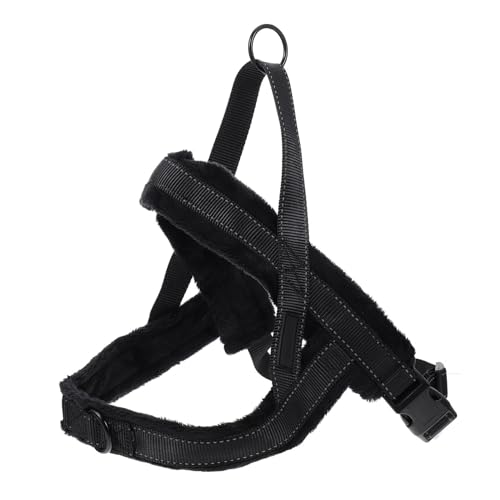 GANAZONO 1Stück Hundegurt für Welpen Verstellbares Gepolstertes Brustgeschirr Bequeme Trageweise für Training und Outdoor Aktivitäten Schützt vor Verlust von GANAZONO