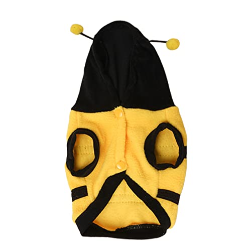 GANAZONO Haustierbekleidung Bienenkostüm Hundeparty Geburtstagsanzug Welpen Hoodie Hund Halloween Kostüm Modische Haustier Dekorative Kleidung GANAZONO Haustierbekleidung Bienenkostüm Hundeparty Geburtstagsanzug Welpen Hoodie Hund Halloween Kostüm Modische Haustier Dekorative Kleidung von GANAZONO