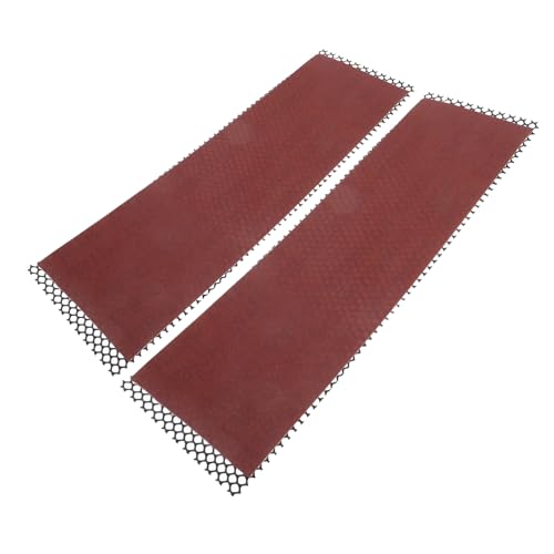 GANAZONO 2 Sätze Abrasive Pads für Hamster Laufrad Nagelpflege Langlebige Nageltrimmer Ersatzstreifen mit Rutschfester Oberfläche Atmungsaktiv und Verschleißfest Geeignet für Kleintiere von GANAZONO