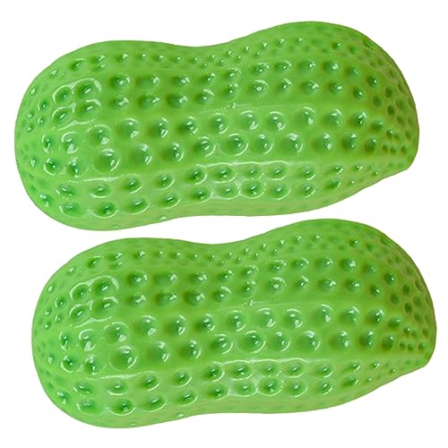 GANAZONO 2 Stück Erdnussspielzeug Hunde Interaktives Beißspielzeug für Welpen knete knetspielzeug lustiges Kauspielzeug Quietschspielzeug für kleine Hunde Green GANAZONO 2 Stück Erdnussspielzeug Hunde Interaktives Beißspielzeug für Welpen knete knetspielzeug lustiges Kauspielzeug Quietschspielzeug für kleine Hunde Green von GANAZONO