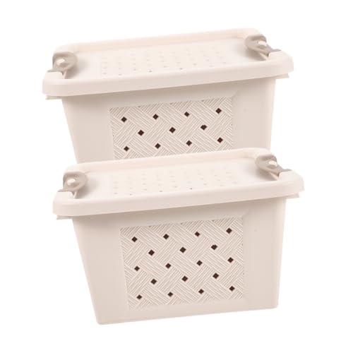 GANAZONO 2 Stück Hamster Transportbox Atmungsaktive Tragebox für Kleine Haustiere für Reisen Camping und Ausflüge aus Robustem Leicht zu Reinigendem Kunststoff GANAZONO 2 Stück Hamster Transportbox Atmungsaktive Tragebox für Kleine Haustiere für Reisen Camping und Ausflüge aus Robustem Leicht zu Reinigendem Kunststoff von GANAZONO