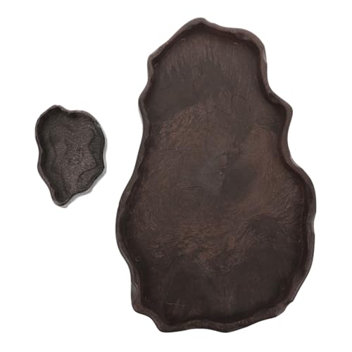 GANAZONO 2 Stück Reptilien Wasserschale Naturfarben Terrarium Trinknapf Schildkröten Wassernapf mit Auslaufsicherem Randabschluss für Eidechsen und Amphibien Einfache Reinigung und GANAZONO 2 Stück Reptilien Wasserschale Naturfarben Terrarium Trinknapf Schildkröten Wassernapf mit Auslaufsicherem Randabschluss für Eidechsen und Amphibien Einfache Reinigung und von GANAZONO