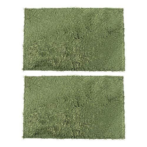 GANAZONO 2 Stück Reptilienmoosmatte Imitation Crawler Teppich für Echsen Schlangen Schildkröten rutschfest Waschbar Anpassbar für Terrarien GANAZONO 2 Stück Reptilienmoosmatte Imitation Crawler Teppich für Echsen Schlangen Schildkröten rutschfest Waschbar Anpassbar für Terrarien von GANAZONO