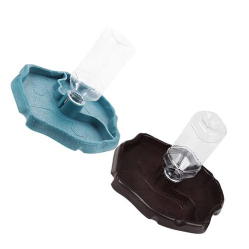GANAZONO 2 Stück Teiliges Automatisches Wassersystem für Reptilien Wassernapf für Schildkröten Bartagamen und Echsen Langlebige Reinigende Futter und Wasserschale GANAZONO 2 Stück Teiliges Automatisches Wassersystem für Reptilien Wassernapf für Schildkröten Bartagamen und Echsen Langlebige Reinigende Futter und Wasserschale von GANAZONO