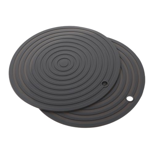 GANAZONO 2 Stück Teiliges Silikon Napfunterlage Hitzebeständig rutschfest Wasserabweisend Katzen Hund Futtermatte Küchenunterlage zum Schutz vor Verschütten und Kratzern GANAZONO 2 Stück Teiliges Silikon Napfunterlage Hitzebeständig rutschfest Wasserabweisend Katzen Hund Futtermatte Küchenunterlage zum Schutz vor Verschütten und Kratzern von GANAZONO