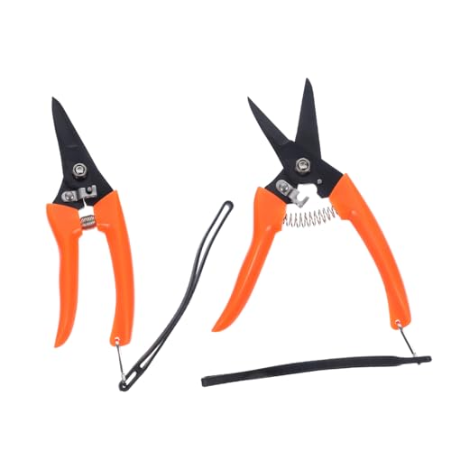 GANAZONO 2 Stück Teiliges Ziegen hufschneider Karbonstahl Professionelle Nagelschere mit Glatten Kanten Ergonomisch Vielseitig Einsetzbar für Hufpflege Gartenarbeit und Präzises Trimmen von GANAZONO